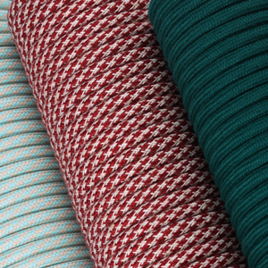 Textilkabel Rund Abaca Farben